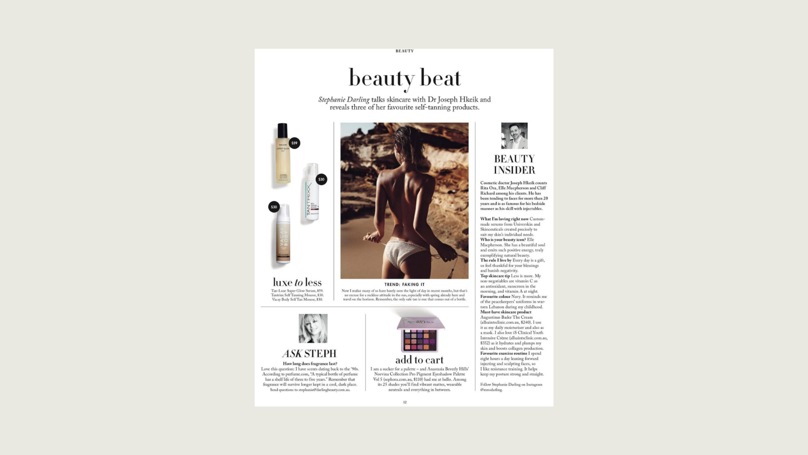 SUNDAY LIFE - BEAUTY INSIDER