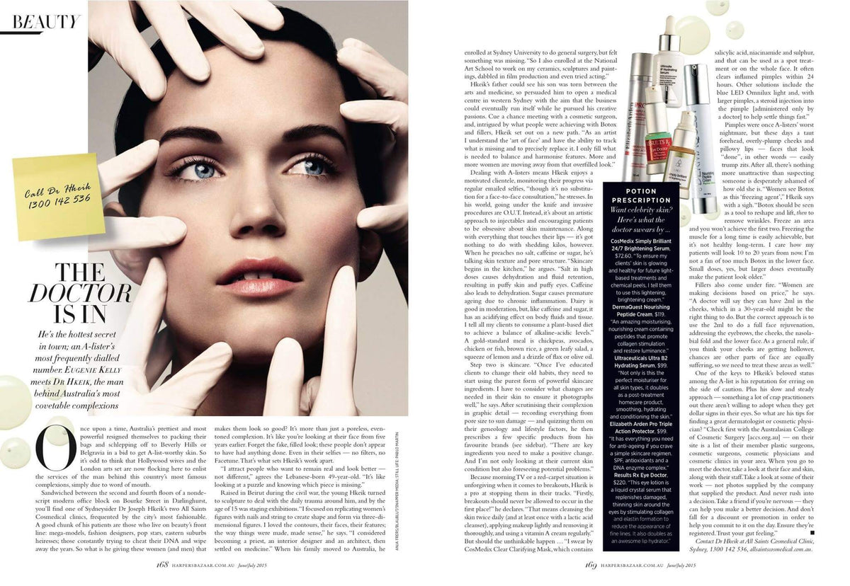 HARPER'S BAZAAR - THE DOCTOR IS IN