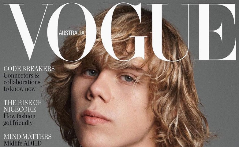 VOGUE AUSTRALIA - FACE THE FUTURE