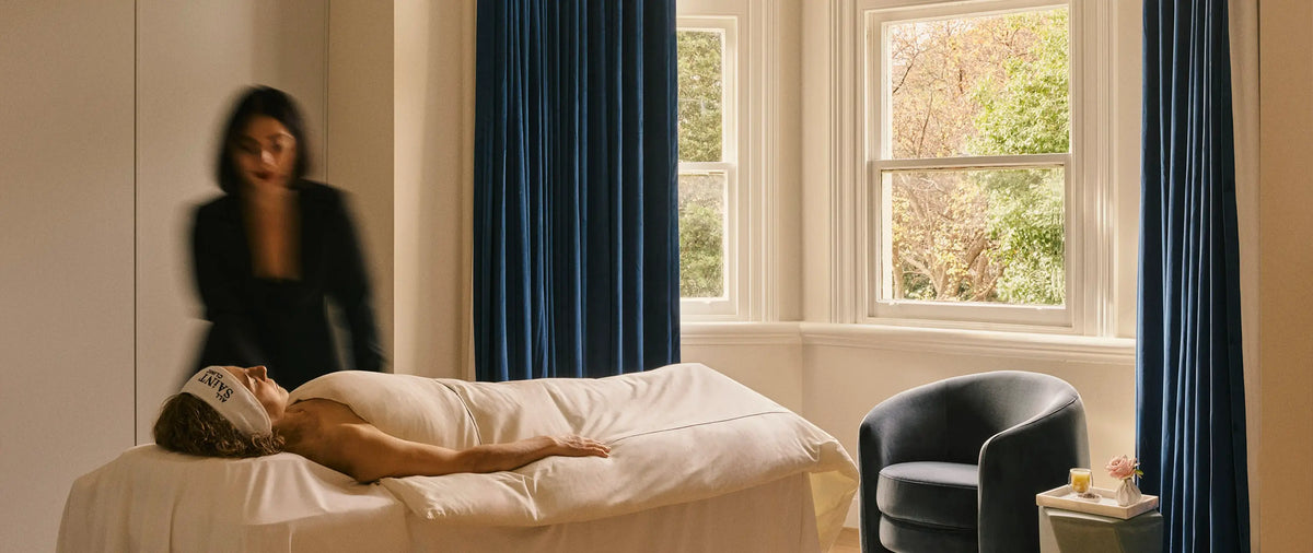 Treatment room at All Saint Clinic Mosman, Boronia House, offering aesthetic medicine, laser, skin rejuvenation and curated facial treatments.