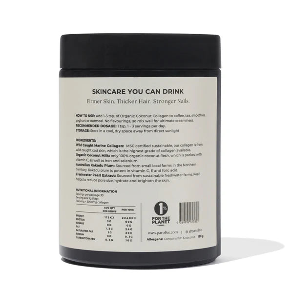 Par Olive - Marine Collagen Superpowder: Coconut