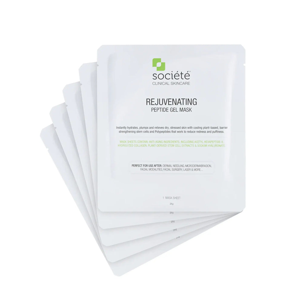 Société Rejuvenating Peptide Mask - 5 Pack